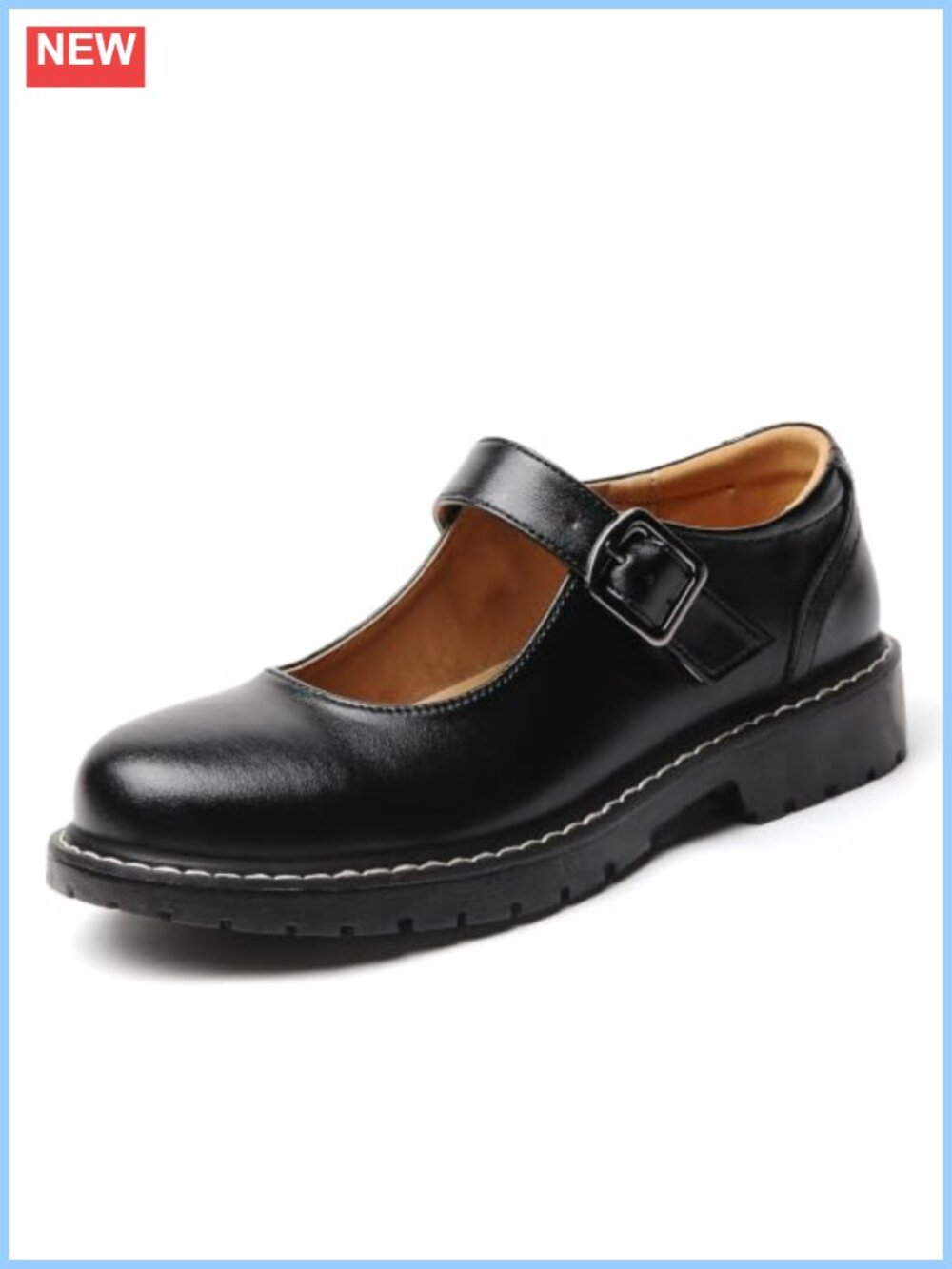 Mary Jane Shoes Platform Oxford for Women School Flat